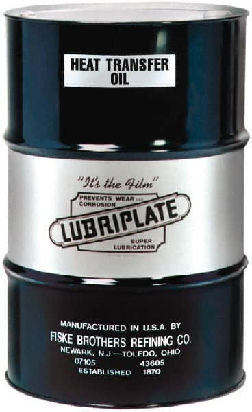 Lubriplate - 55 Gal Drum, Mineral Heat Transfer Oil - SAE 40, ISO 100, 14 cSt at 100°C, 135 cSt at 40°C - Americas Tooling