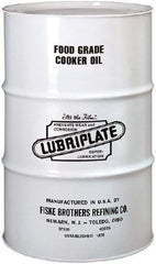 Lubriplate - 55 Gal Drum Mineral Cooker/Sterilizer Oil - SAE 40, ISO 150, 157.27 cSt at 40°C & 15.53 cSt at 100°C, Food Grade - Americas Tooling