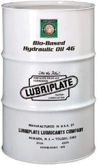 Lubriplate - 55 Gal Drum Botanical Hydraulic Oil - SAE 20, ISO 46, 43.8 cSt at 40°C & 9.67 cSt at 100°C - Americas Tooling