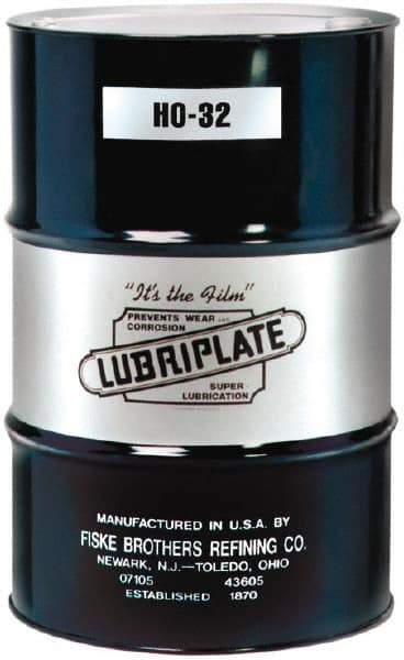 Lubriplate - 55 Gal Drum, Mineral Hydraulic Oil - SAE 10, ISO 32, 34.79 cSt at 40°, 5.2 cSt at 100°C - Americas Tooling