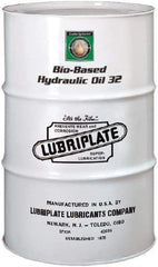 Lubriplate - 55 Gal Drum Botanical Hydraulic Oil - SAE 10, ISO 32, 30.87 cSt at 40° & 6.9 cSt at 100°C - Americas Tooling