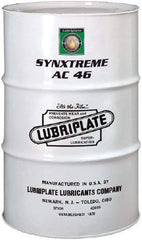 Lubriplate - 55 Gal Drum, ISO 46, SAE 20, Air Compressor Oil - 10°F to 427°, 46 Viscosity (cSt) at 40°C, 7 Viscosity (cSt) at 100°C - Americas Tooling