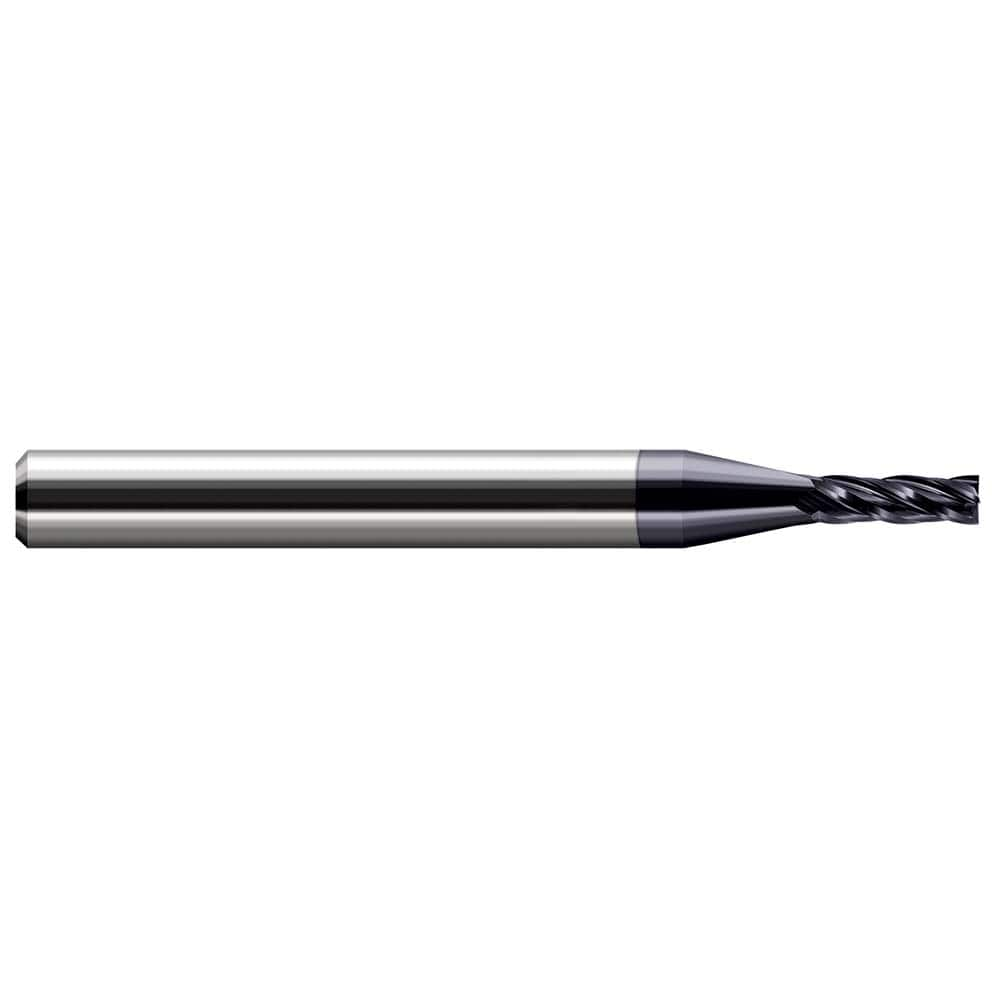 Harvey Tool - 0.12", 0.36" LOC, 1/8" Shank Diam, 1-1/2" OAL, 4 Flute Solid Carbide Square End Mill - Exact Industrial Supply