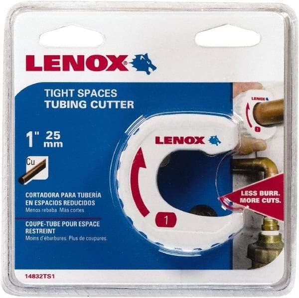 Lenox - 1" Pipe Capacity, Tube Cutter - Cuts Copper - Americas Tooling