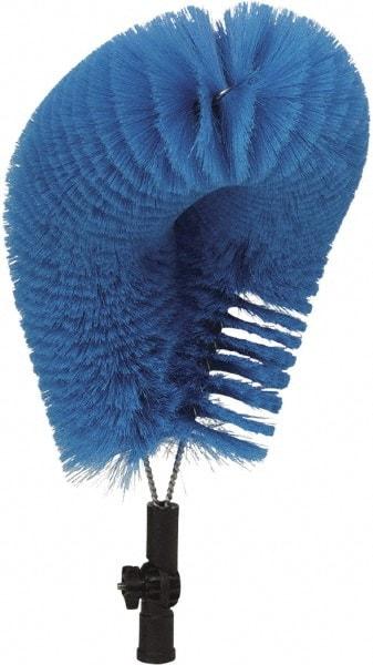 Vikan - Polyester Clean In Place Brush - 4-13/32" Bristle Length, 20" Long Head, Blue - Americas Tooling