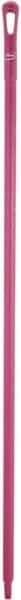 Vikan - 59 x 1-1/4" Polypropylene Squeegee Handle - European Threaded Connection, Pink - Americas Tooling