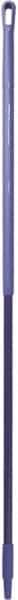 Vikan - 59 x 1-1/4" Fiberglass Squeegee Handle - European Threaded Connection, Purple - Americas Tooling