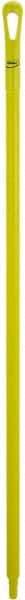 Vikan - 51 x 1-1/4" Polypropylene Squeegee Handle - European Threaded Connection, Yellow - Americas Tooling