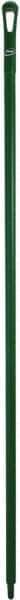 Vikan - 67 x 1-19/64" Polypropylene Squeegee Handle - European Threaded Connection, Green - Americas Tooling