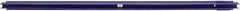 Vikan - 24" Rubber Blade Squeegee Refill - Double Edge, Purple, Plastic Holder - Americas Tooling