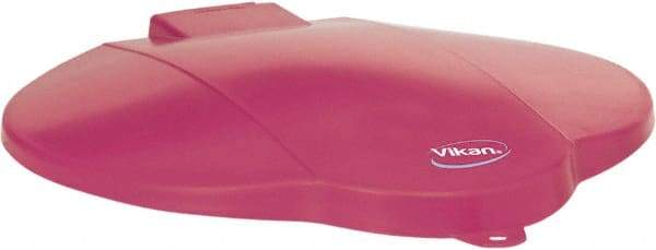 Vikan - 3 Gal Polypropylene Pail Lid - Pink, For Use with 5686 - Americas Tooling