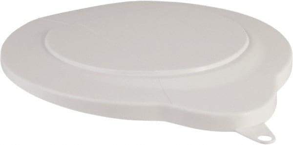 Vikan - 1.5 Gal Polypropylene Pail Lid - White, For Use with 5692 - Americas Tooling