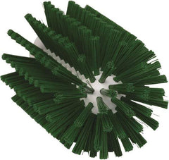 Vikan - 3" Diam Polyester Tube Brush - 6-1/4" OAL, 5-1/4" Head Length, Polypropylene Handle - Americas Tooling