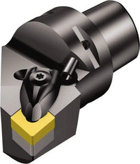 Sandvik Coromant - Right Hand Cut, Size C8, CNMG 543 Insert Compatiblity, Modular Turning & Profiling Cutting Unit Head - 55mm Ctr to Cutting Edge, 80mm Head Length, Through Coolant, Series T-Max P - Americas Tooling