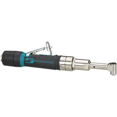 Dynabrade - 1/4" Keyless Chuck - Right Angle Handle, 3,200 RPM, 26 CFM, 0.4 hp, 90 psi - Americas Tooling