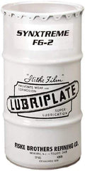 Lubriplate - 120 Lb Drum Calcium Extreme Pressure Grease - Tan, Extreme Pressure, Food Grade & High/Low Temperature, 450°F Max Temp, NLGIG 2, - Americas Tooling