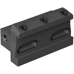 Walter - 140mm OAL, Indexable Cutoff Blade Tool Block - 40mm Shank Height, 32mm Shank Width, Series G2661-P - Americas Tooling