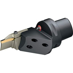 Walter - 0.827" Max Depth of Cut, Indexable Grooving Cutoff Toolholder - Series NCFE-GX24-CAPTO - Americas Tooling