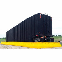 UltraTech - 34,802 Gal Polyethylene Containment Berm System - 1' High x 68' Wide x 68" Long - Americas Tooling