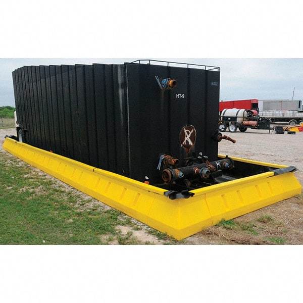 UltraTech - 3,978 Gal Polyethylene Containment Berm System - 1' High x 49' Wide x 10" Long - Americas Tooling