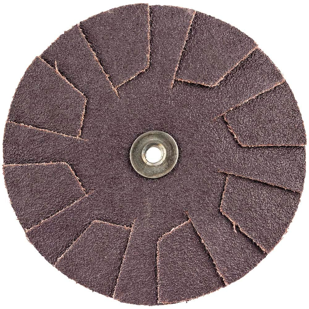 Merit Abrasives - Slotted Overlap Discs - Exact Industrial Supply