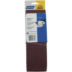 Norton - 3" Wide x 24" OAL, 100 Grit, Aluminum Oxide Abrasive Belt - Americas Tooling