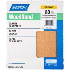 Norton - Sanding Sheets Abrasive Material: Garnet Grade: Coarse - Americas Tooling