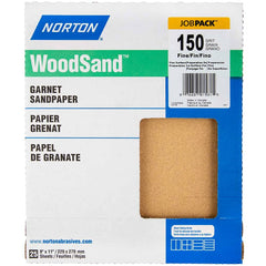 Norton - Sanding Sheets Abrasive Material: Garnet Grade: Fine - Americas Tooling