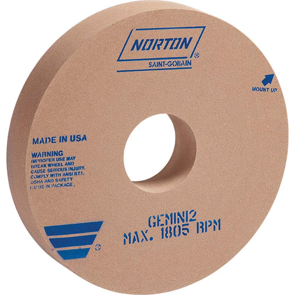 Norton - Centerless & Cylindrical Grinding Wheels Wheel Diameter (Inch): 16 Wheel Width (Inch): 2 - Americas Tooling