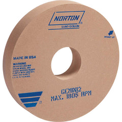 Norton - Centerless & Cylindrical Grinding Wheels Wheel Diameter (Inch): 18 Wheel Width (Inch): 3 - Americas Tooling