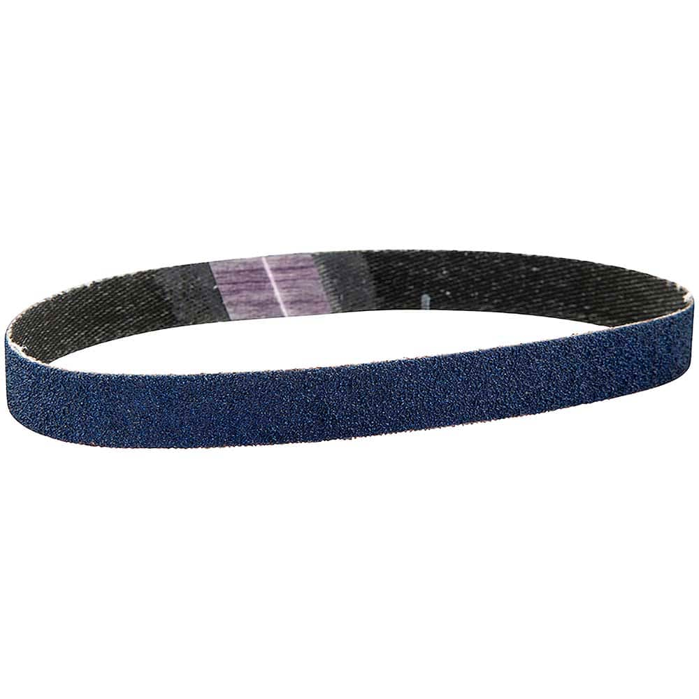 Norton - 1/2" Wide x 12" OAL, 60 Grit, Zirconia Alumina Abrasive Belt - Americas Tooling