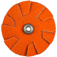 Norton - Slotted Overlap Discs Abrasive Type: Coated Overlap Disc Type: Inward - Americas Tooling