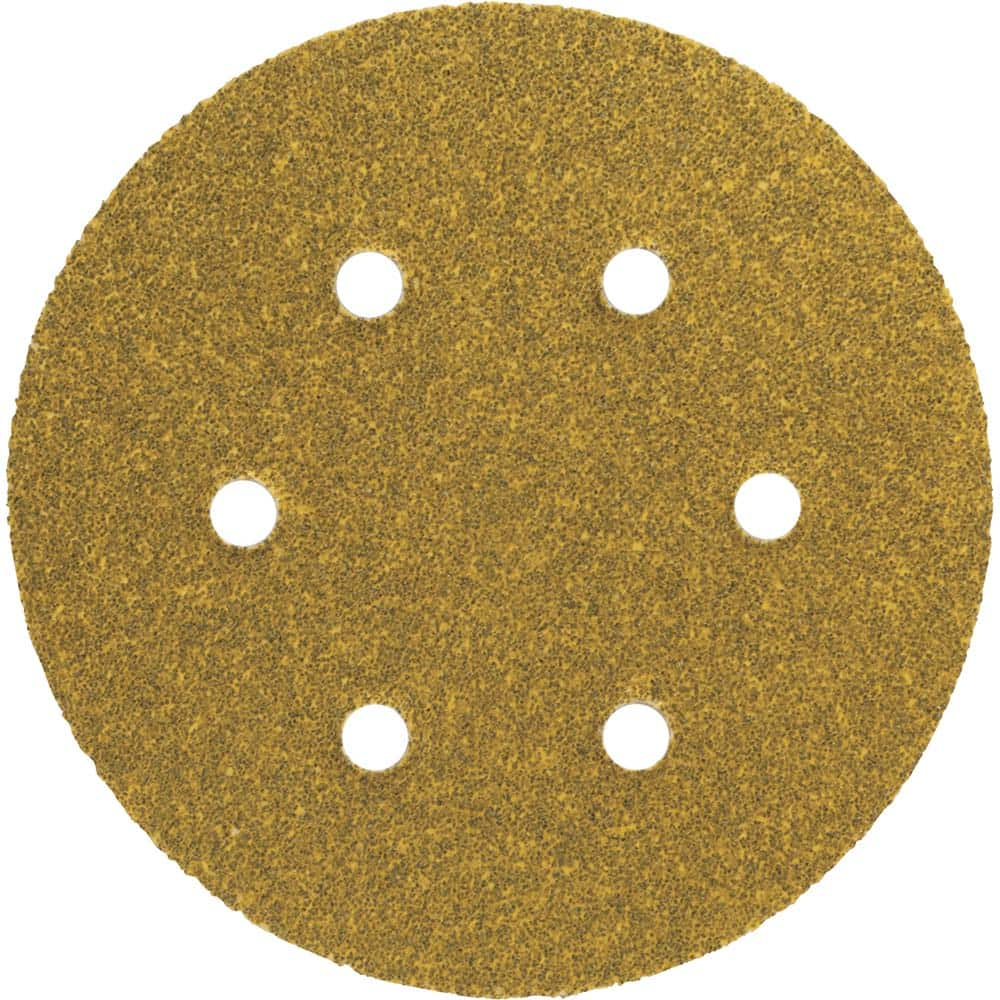 Norton - Hook & Loop Discs; Abrasive Type: Coated ; Disc Diameter (Inch): 6 ; Abrasive Material: Aluminum Oxide ; Grade: Medium ; Grit: 100 ; Series: A296 - Exact Industrial Supply