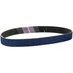 Norton - 1/2" Wide x 12" OAL, 80 Grit, Zirconia Alumina Abrasive Belt - Americas Tooling