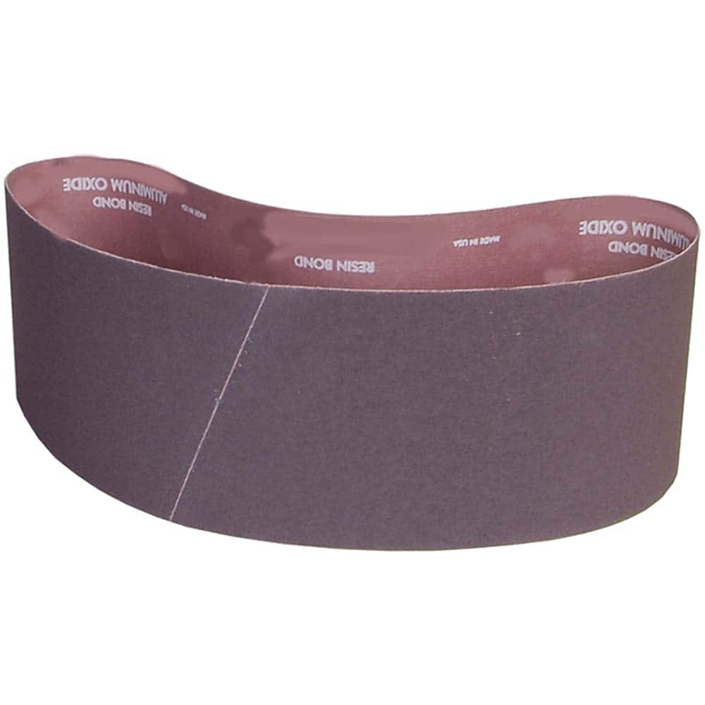 Norton - 6" Wide x 48" OAL, 80 Grit, Aluminum Oxide Abrasive Belt - Americas Tooling