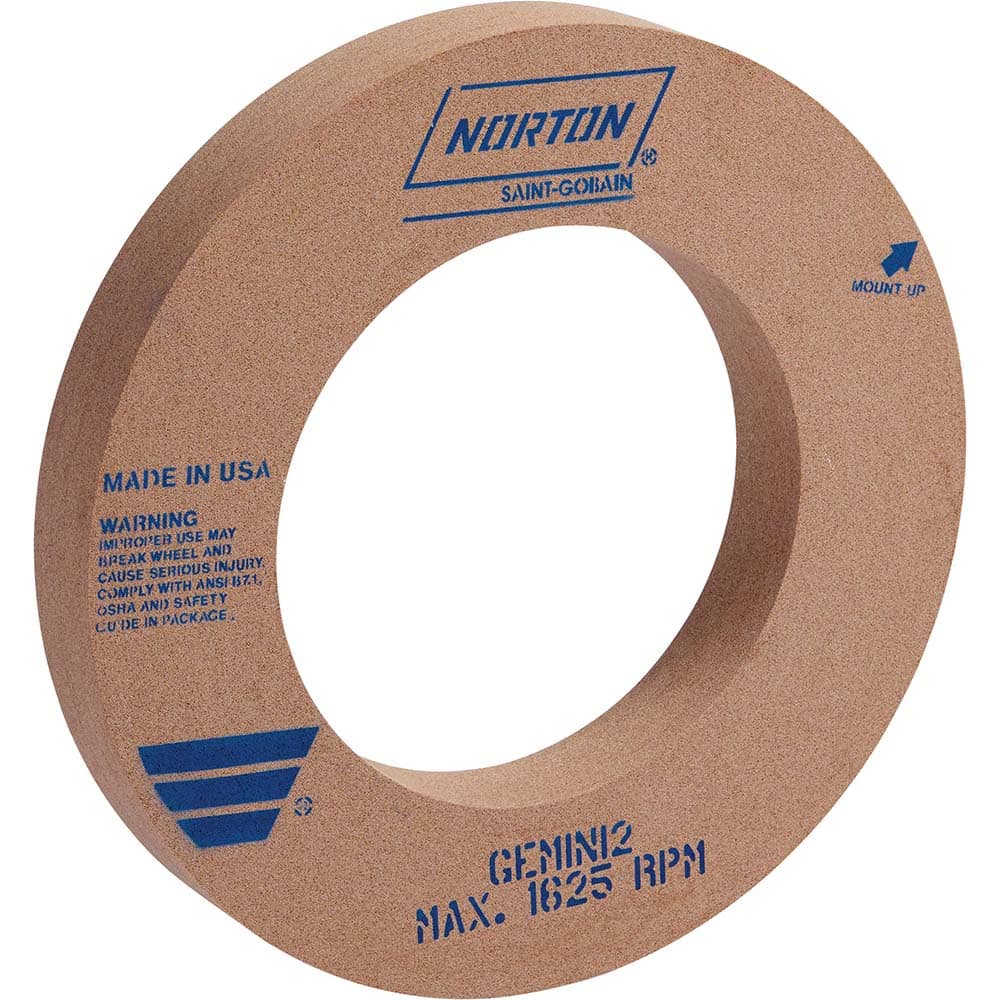 Norton - Centerless & Cylindrical Grinding Wheels Wheel Diameter (Inch): 20 Wheel Width (Inch): 1 - Americas Tooling