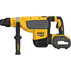 DeWALT - 60 Volt 1-7/8" SDS Max Chuck Cordless Rotary Hammer - 1,350 to 2,705 BPM, 177 to 355 RPM, Reversible - Americas Tooling