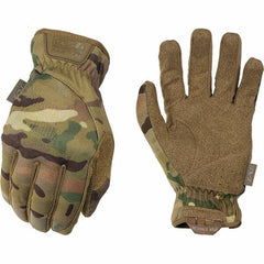 Mechanix Wear - Size 2XL Work Gloves - For Mechanic's & Lifting, Uncoated, Elastic Band Cuff, Full Fingered, Camouflage, Paired - Americas Tooling