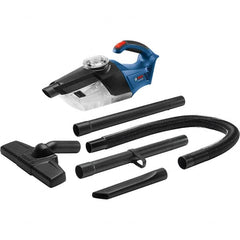 Bosch - Cordless Battery Vacuum Cleaner - 18 Volts, 6.3 Amps, 113 Watts, 2.9 Lb, Accessories Included - Americas Tooling