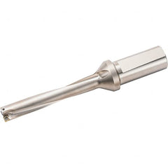 Kyocera - 3.936" Max Drill Depth, 6XD, 0.656" Diam, Indexable Insert Drill - 2 Inserts, 3/4" Shank Diam, Weldon Shank - Americas Tooling