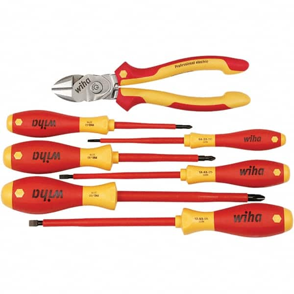 Wiha - 7 Piece Insulated Hand Tool Set - Americas Tooling