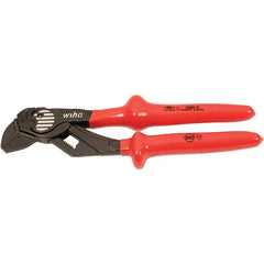 Wiha - 10" OAL, 1-7/8" Max Capacity, Quick-Adjusting Tongue & Groove Pliers - Americas Tooling