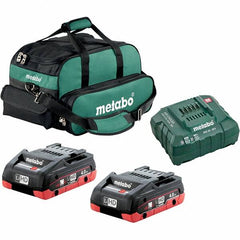 Metabo - Power Tool Chargers Voltage: 18 Battery Chemistry: Lithium-Ion - Americas Tooling