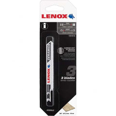 Lenox - Jig Saw Blades Blade Material: Bi-Metal Blade Length (Inch): 3-1/2 - Americas Tooling