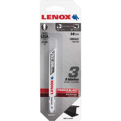 Lenox - Jig Saw Blades Blade Material: Bi-Metal Blade Length (Inch): 3-5/8 - Americas Tooling