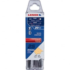 Lenox - Jig Saw Blades Blade Material: Bi-Metal Blade Length (Inch): 3-1/2 - Americas Tooling