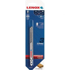 Lenox - Jig Saw Blades Blade Material: Bi-Metal Blade Length (Inch): 4-1/2 - Americas Tooling