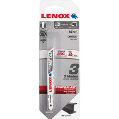 Lenox - Jig Saw Blades Blade Material: Bi-Metal Blade Length (Inch): 3-5/8 - Americas Tooling