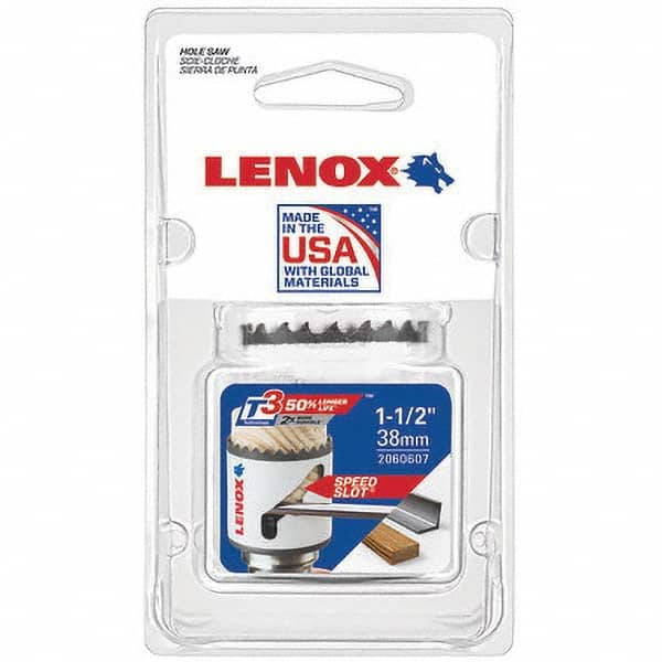 Lenox - Hole Saws Saw Diameter (mm): 1.50 Saw Diameter (Inch): 2-1/4 - Americas Tooling