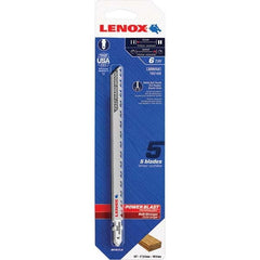 Lenox - Jig Saw Blades Blade Material: Bi-Metal Blade Length (Inch): 6 - Americas Tooling